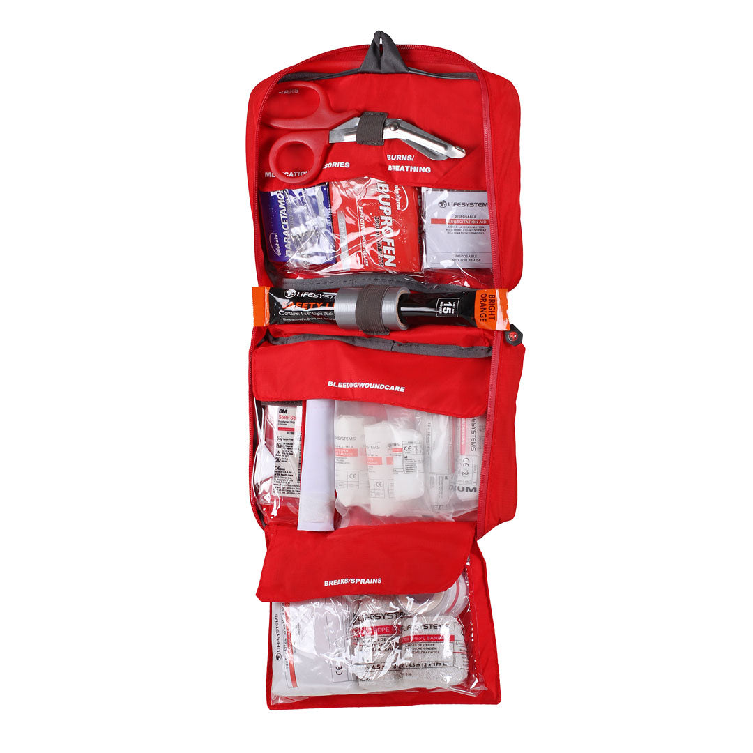 Lifesystems Mountain Leader First Aid Kit - Compact & Durable Emergency Medical Supplies for Hiking, Camping & Outdoor Adventures