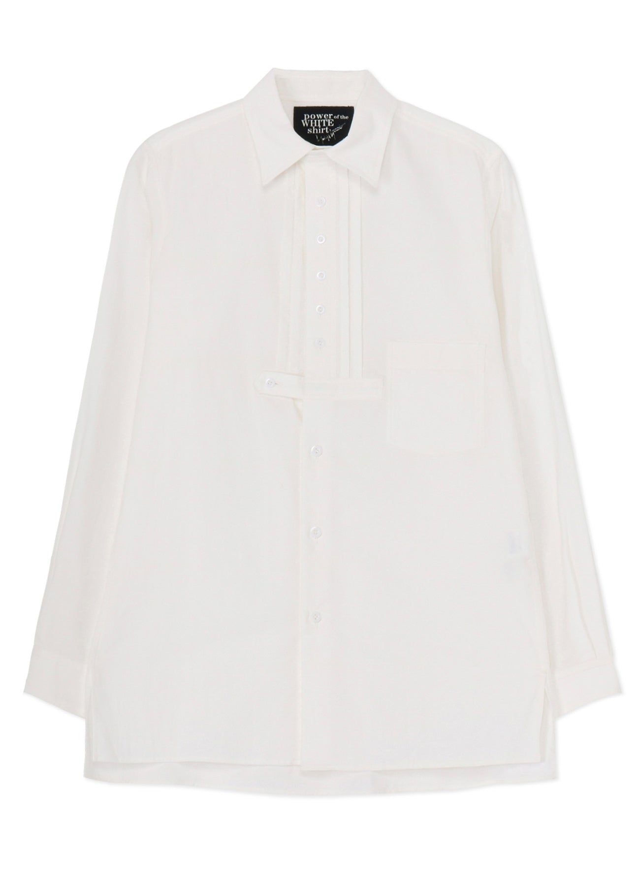 Stylish Cotton Twill Front Pleated Detail Shirt for Men & Women | Casual & Office Wear | Perfect for Business, Dates & Everyday Outfits