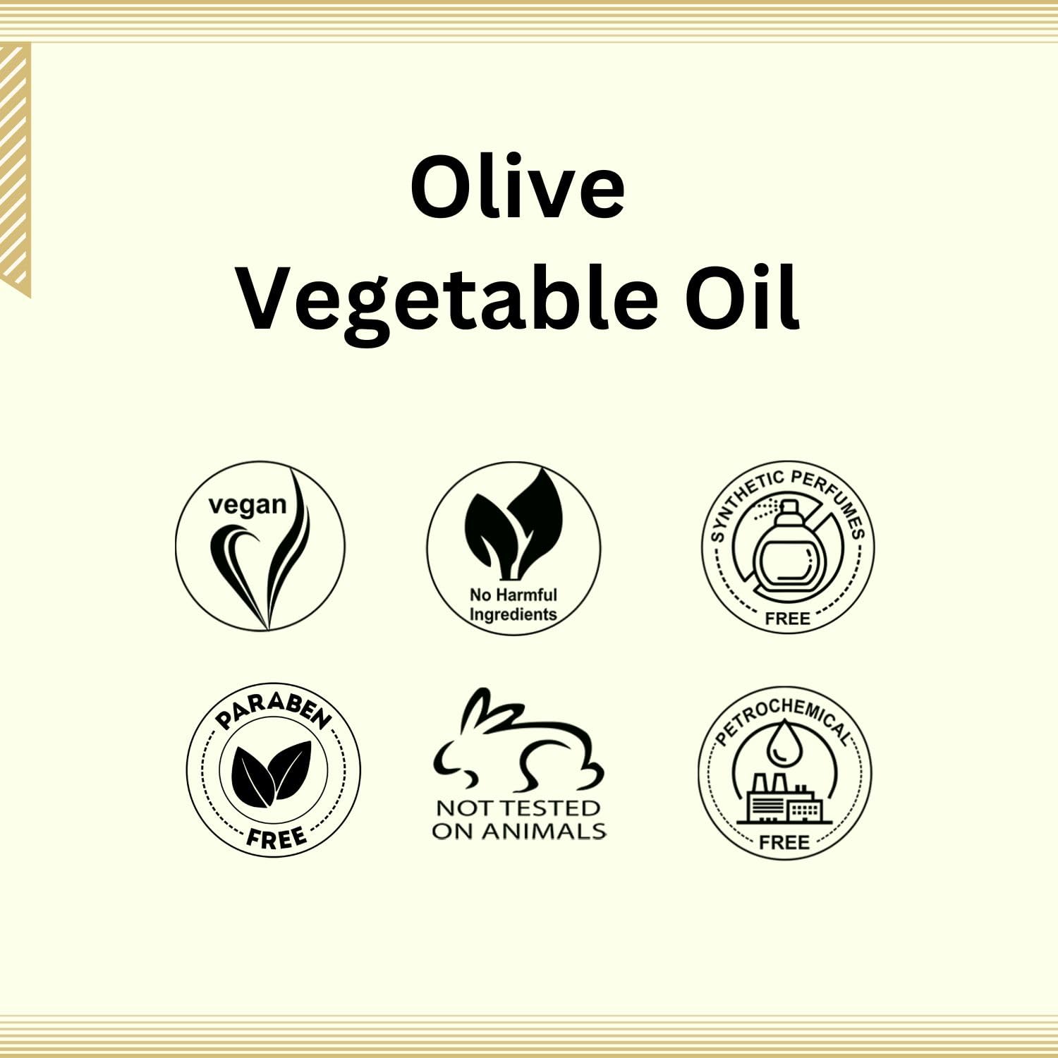 Aroma Treasures Pure Olive Oil with Vitamin E - 200ml Cold Pressed Extra Virgin for Skin Care, Hair Growth & Massage - Natural Moisturizer for Face, Body & Scalp