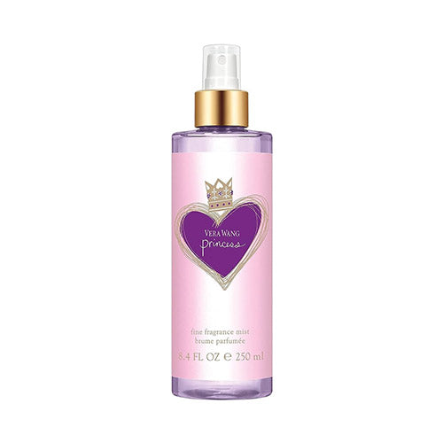 Vera Wang Princess Body Mist for Women - 8.4oz (250ml) Floral Fragrance Spray, Long-Lasting Perfume Mist - Perfect for Daily Wear, Date Nights & Special Occasions