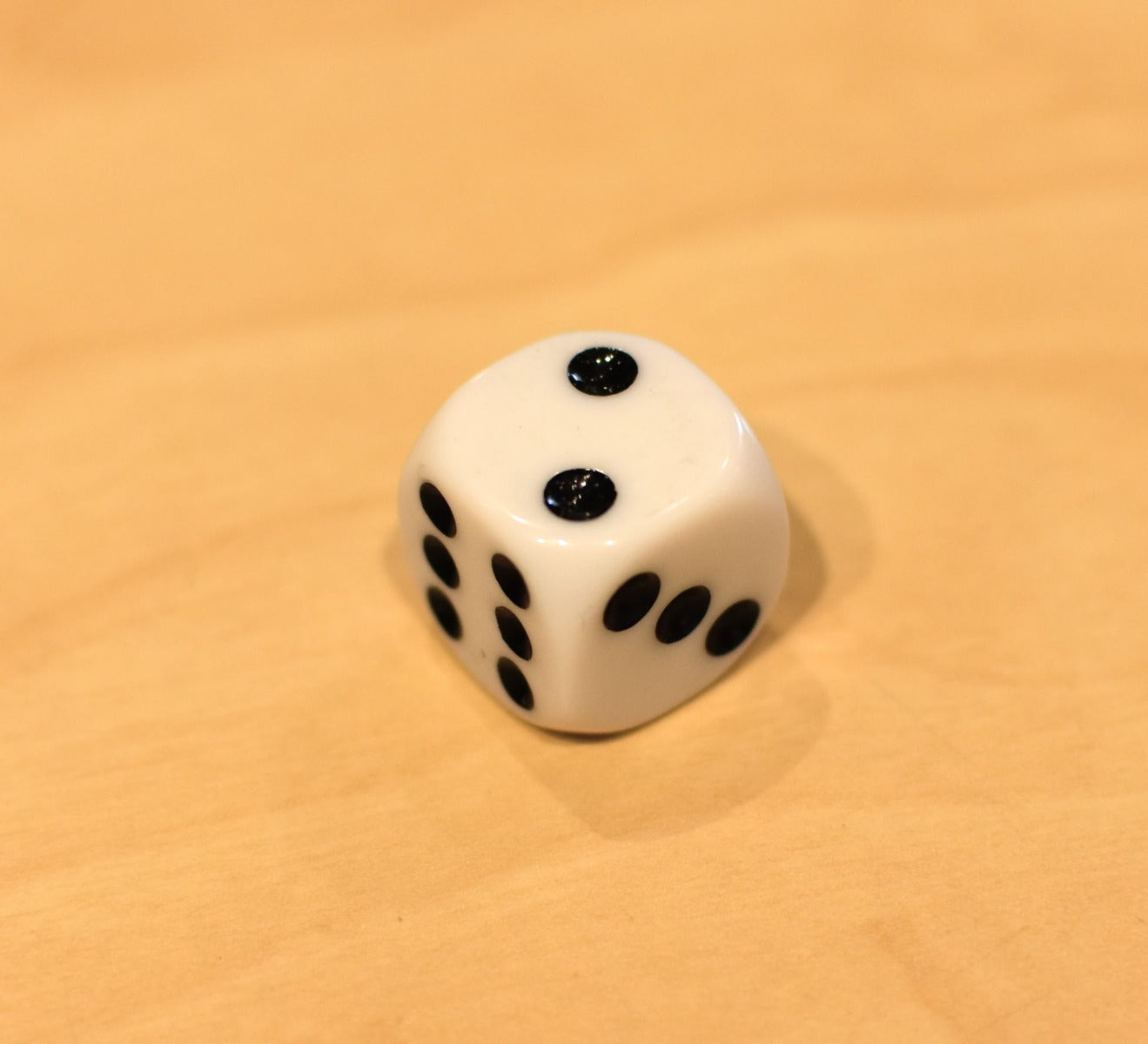 16mm White Dice with 6 Dots - Perfect for Board Games, Casino Nights, and Tabletop Gaming Accessories