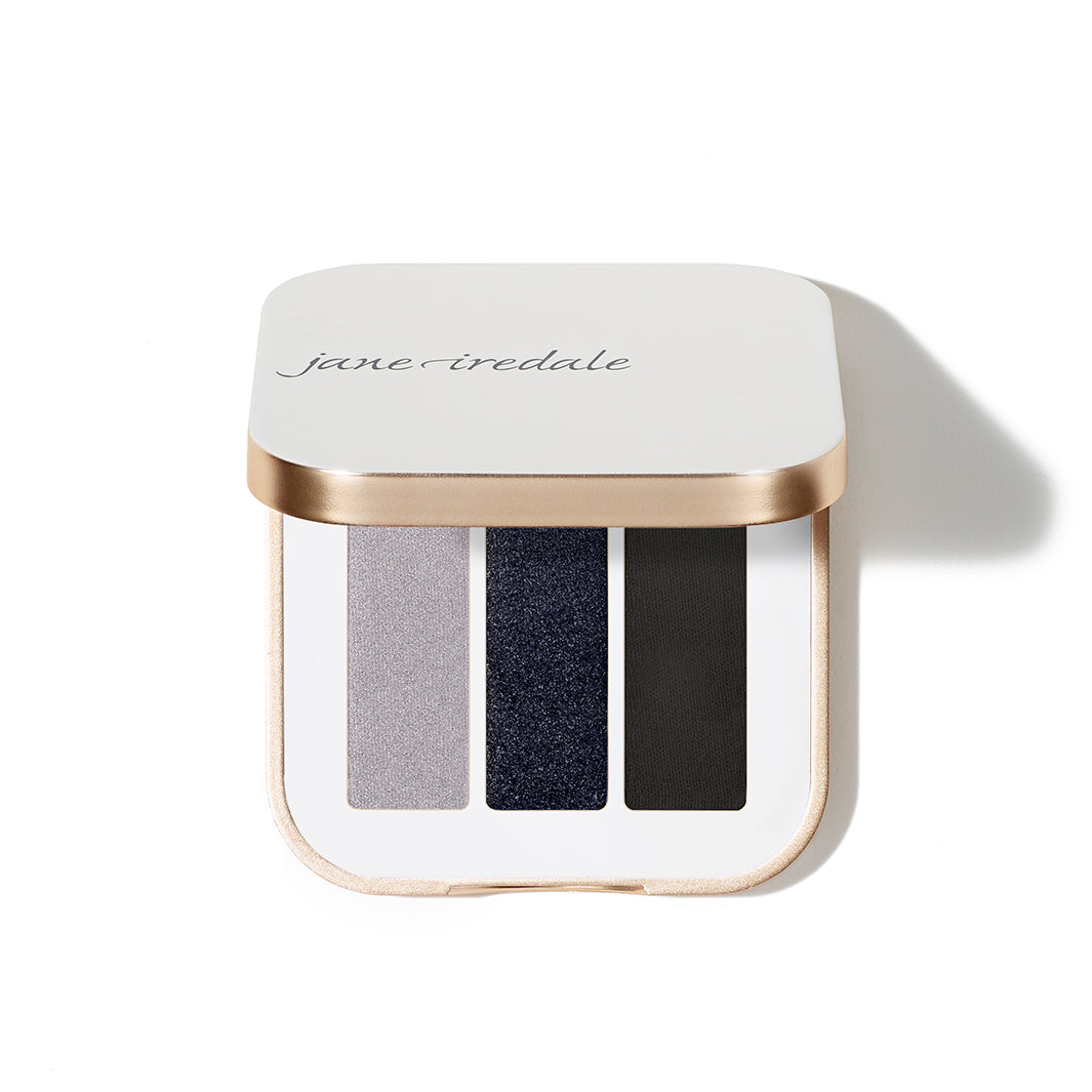 Jane Iredale PurePressed Triple Eyeshadow - Vegan, Mineral-Based Pressed Powder for Natural Eye Makeup | Perfect for Daytime, Evening & Special Occasions