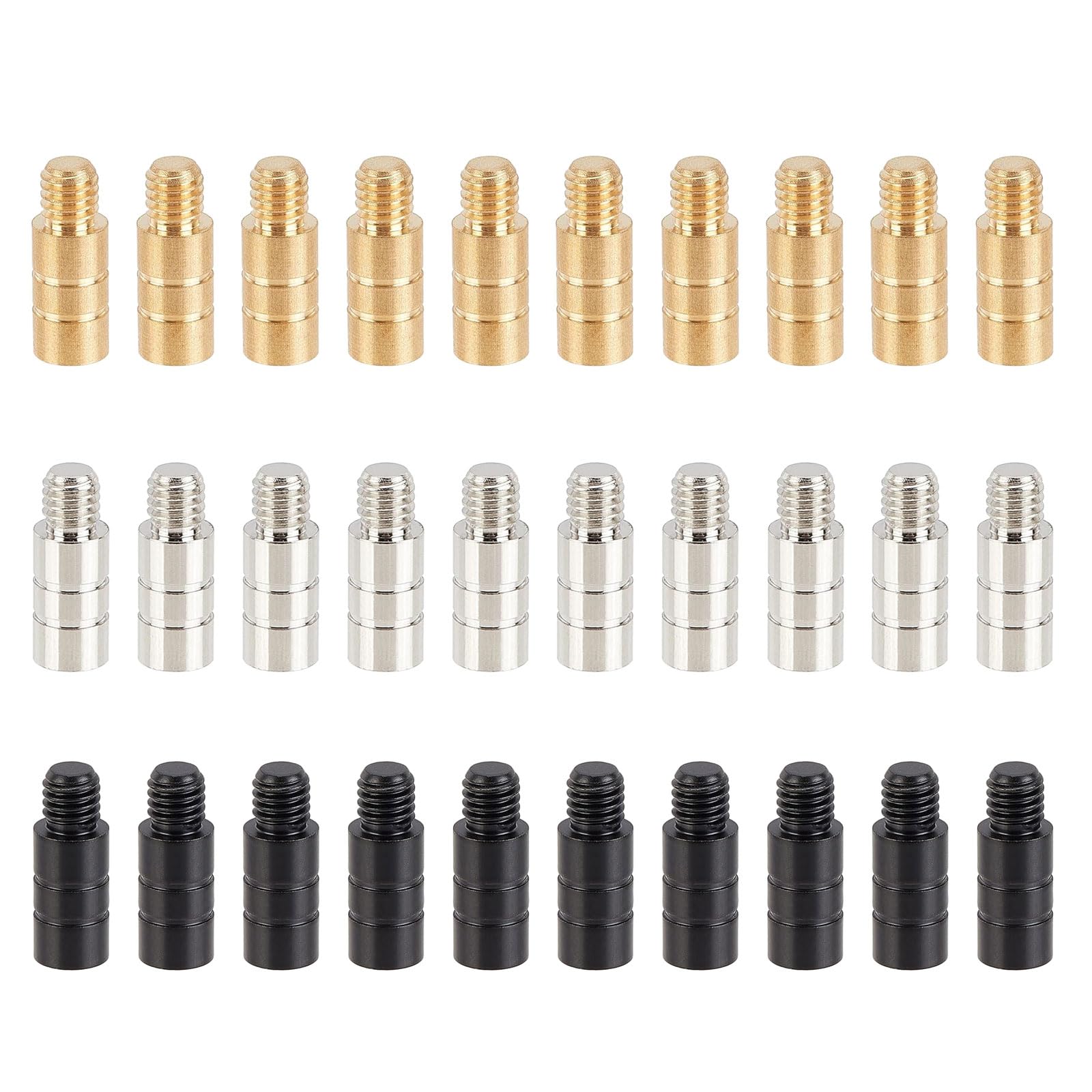 10 Pcs Pure Copper Dart Weights - 2BA Thread Counterweight Hardware for Darts | Replacement Parts & Accessories | Gaming Supplies for Precision & Balance | Perfect for Professional Players & Home Practice