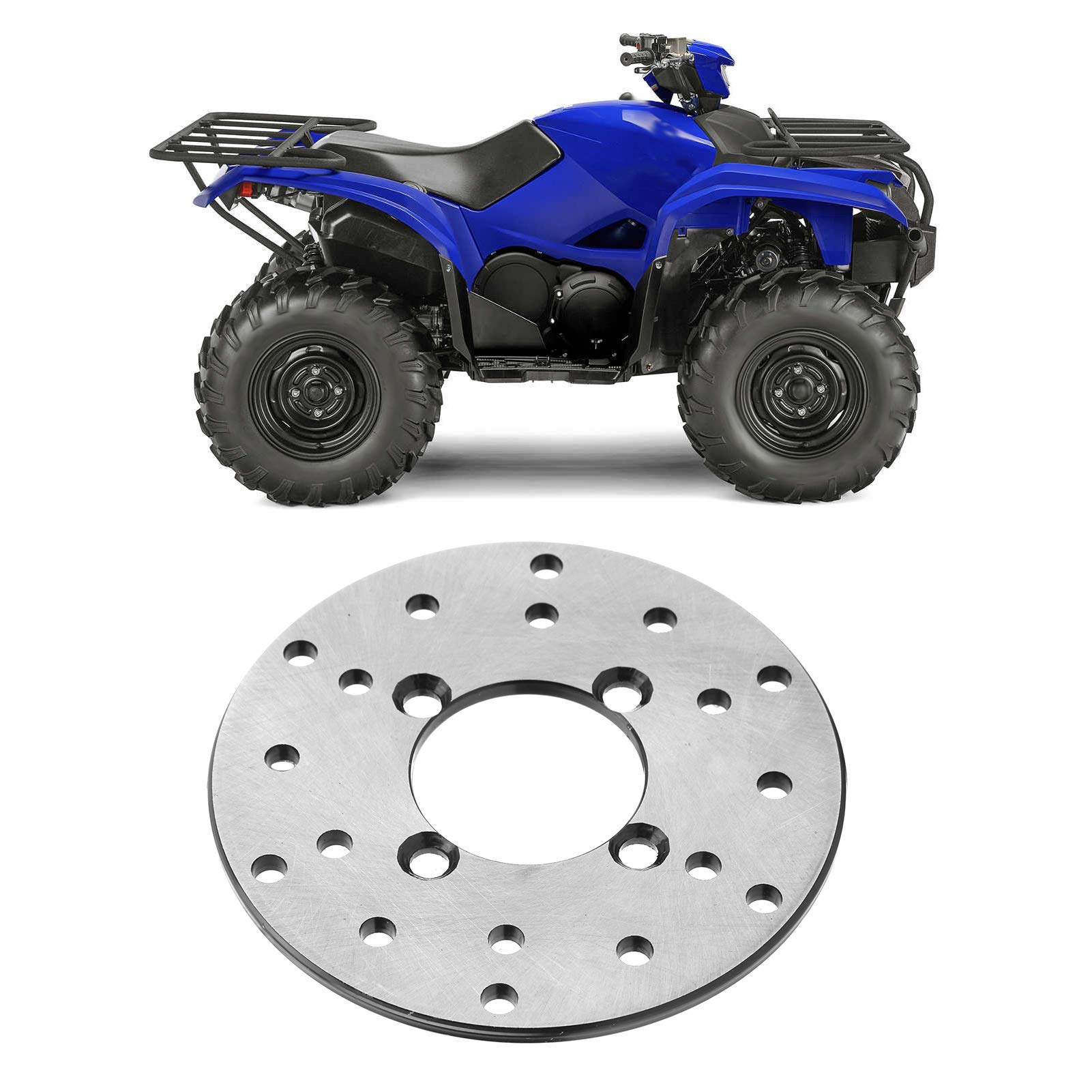 High-Performance Disc Brake Rotor & Plate for Scooter, Dirt Bike, Kart, Pocket Bike & Off-Road Motorcycle - Durable Braking Solution for Racing, Trail Riding & Urban Commuting