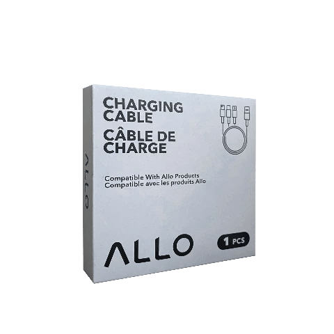 Allo 3-in-1 USB Charging Cable - Triple Port Fast Charging Cord for iPhone, Android & Type-C Devices | Perfect for Home, Office & Travel Charging