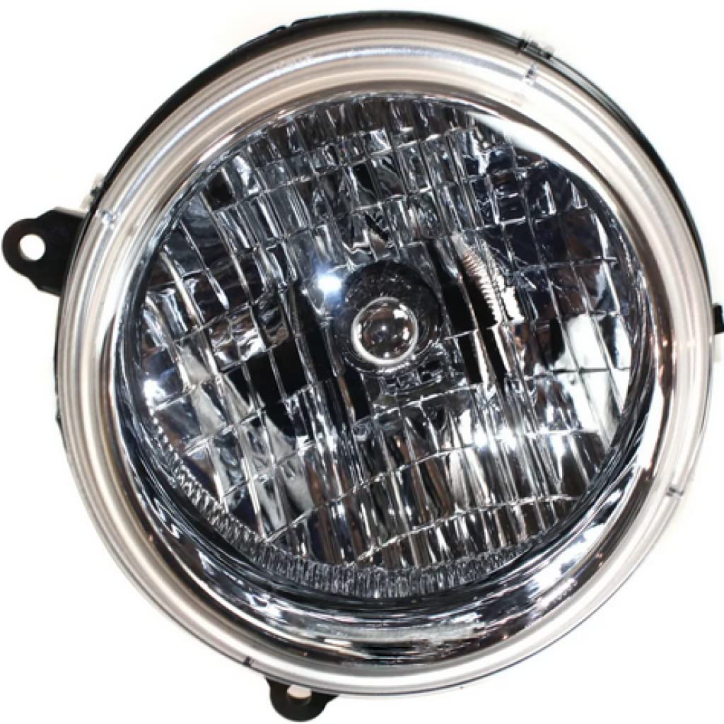 2002-2003 Jeep Liberty Driver Side Headlight Assembly - DOT Certified Replacement for Improved Night Visibility - Perfect for Off-Roading & Daily Commuting
