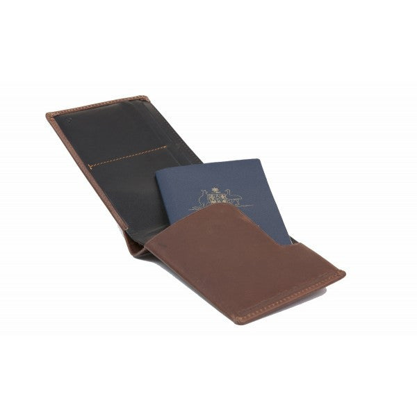 Bellroy Premium Leather Travel Wallet - RFID Blocking Passport Holder & Organizer for Men & Women | Perfect for Airports, Business Trips & International Travel