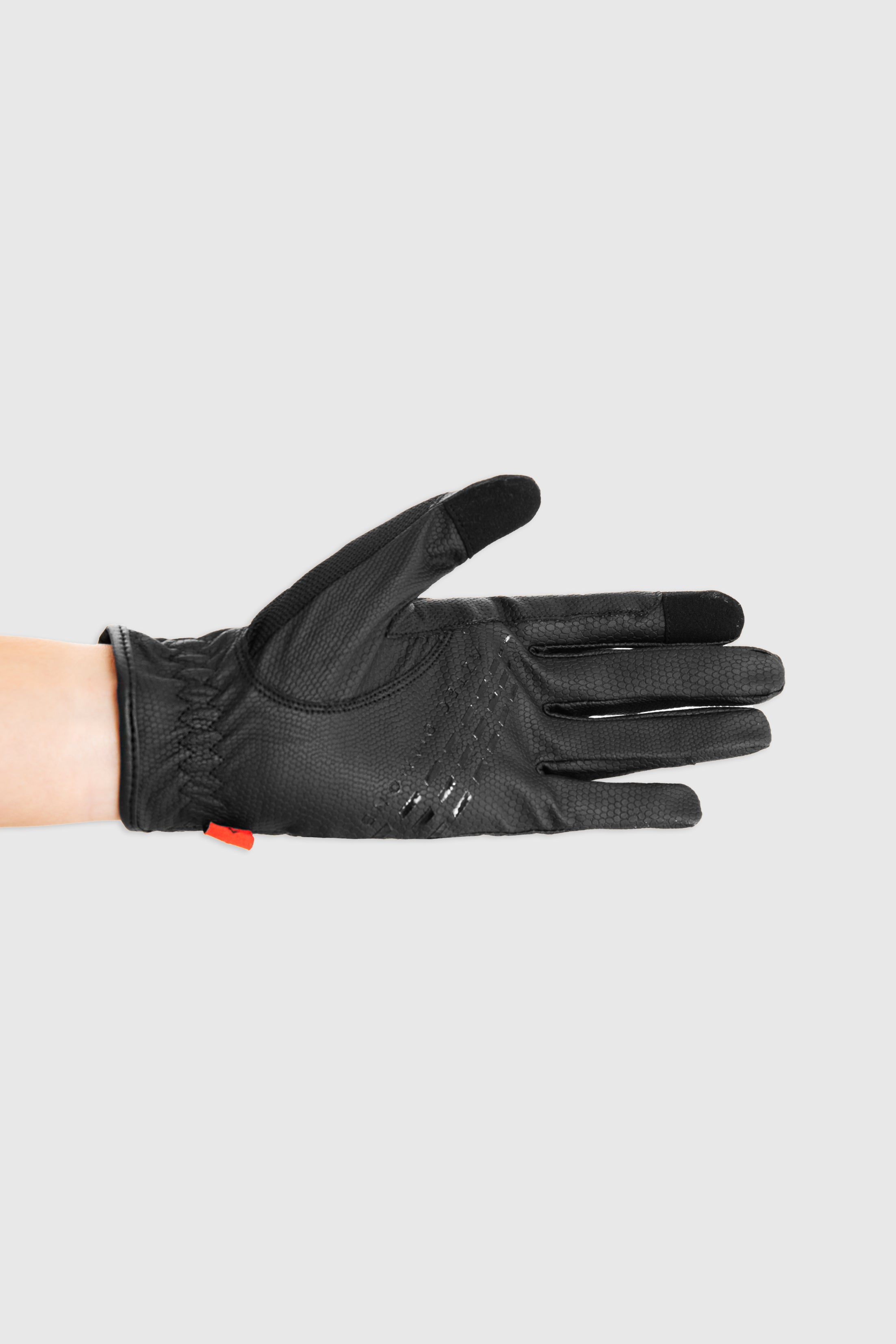 Black Patent Pro Grip Riding Gloves - Premium Equestrian Gloves for Horseback Riding, Training & Competition - Durable, Comfortable & Stylish for Men & Women