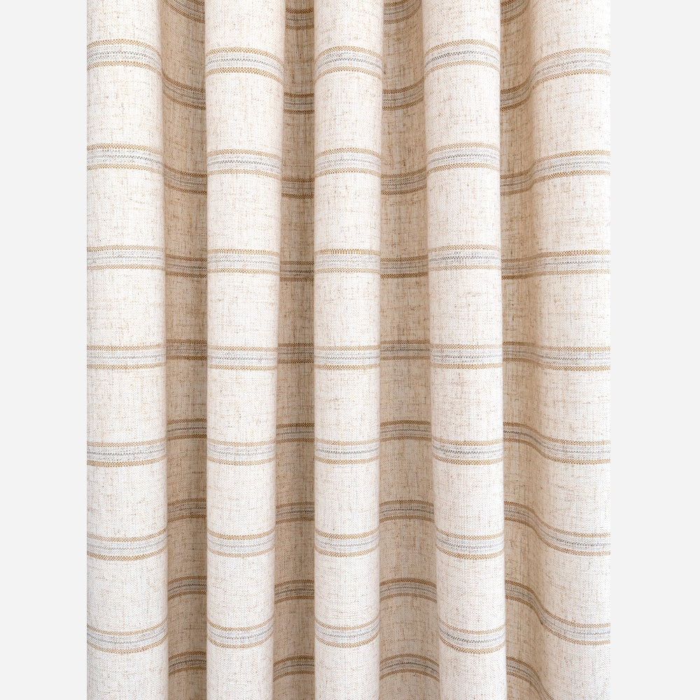 Premium Yarmouth Stripe Upholstery Fabric in Sandstone - Heavy Duty Textile for Sofas, Chairs & Home Decor Projects - Perfect for DIY Furniture, Curtains & Pillow Covers