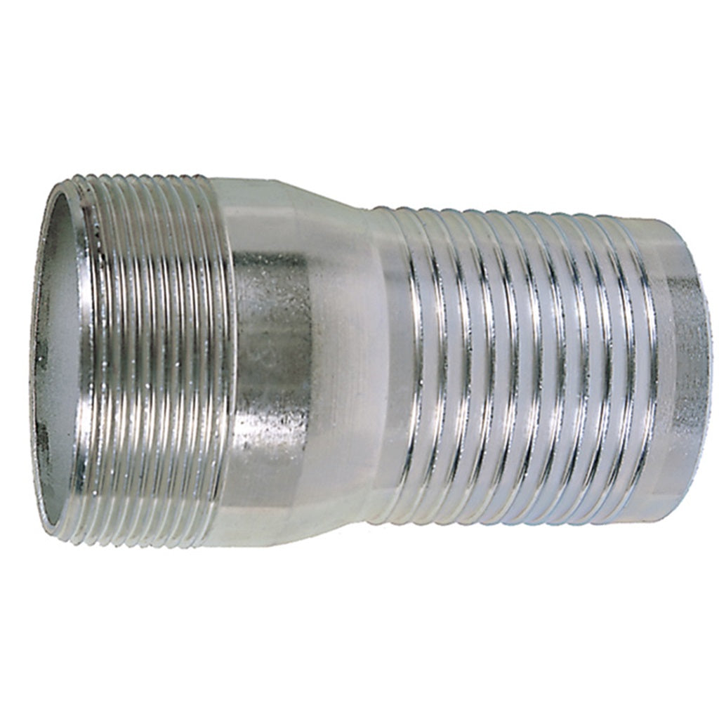 **G33G Galvanized Combination Nipple - Male NPT x Barb Fitting for Air, Water, and Gas Lines - Perfect for Plumbing, HVAC, and Industrial Applications**