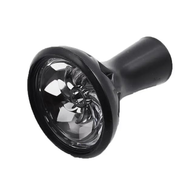 Premium Silicone & Glass Hybrid Hookah Bowl - Phunnel Vortex Design for Smooth Smoking - Perfect for Home Use, Parties & Relaxation