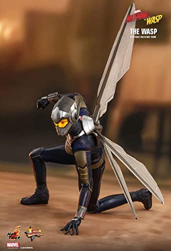 Hot Toys 1:6 Scale The Wasp Action Figure from Ant-Man and The Wasp Movie - Collectible Marvel Superhero Toy for Display & Gift Giving