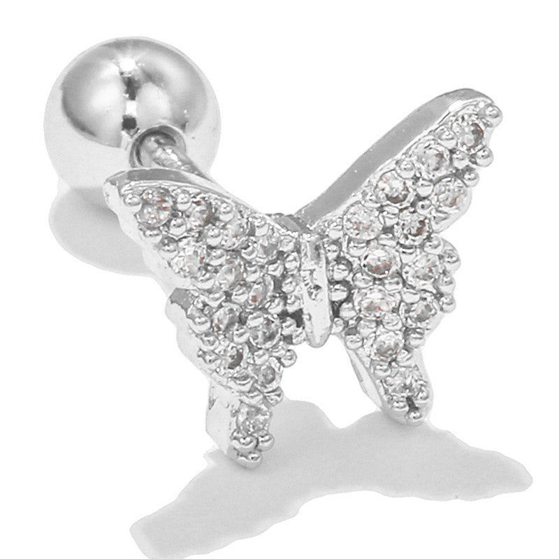 20G Tiny Star Stud Earrings for Cartilage & Conch Piercing - Hypoallergenic Stainless Steel Body Jewelry | Perfect for Daily Wear, Parties & Gifts (EGD0310)