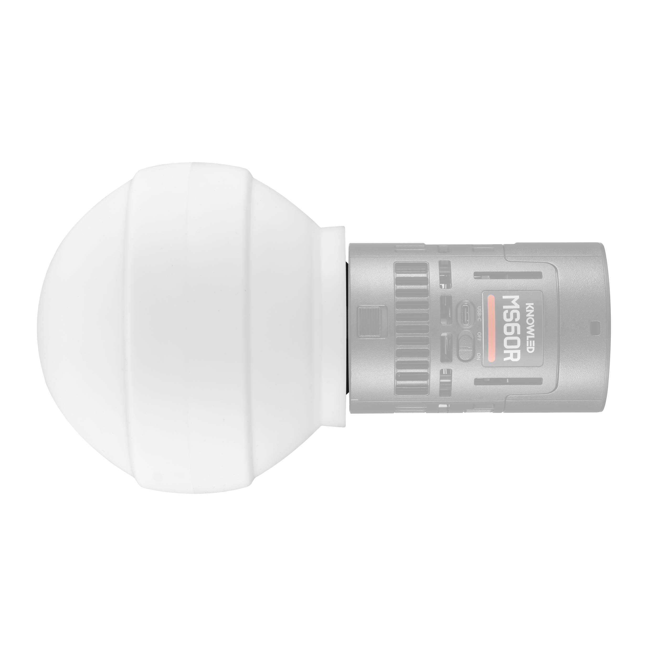 KNOLED SD15 Collapsible Diffusion Dome for KNOLED MS60 Series - Professional Photography Light Modifier for Studio & Outdoor Shooting (Special Order)