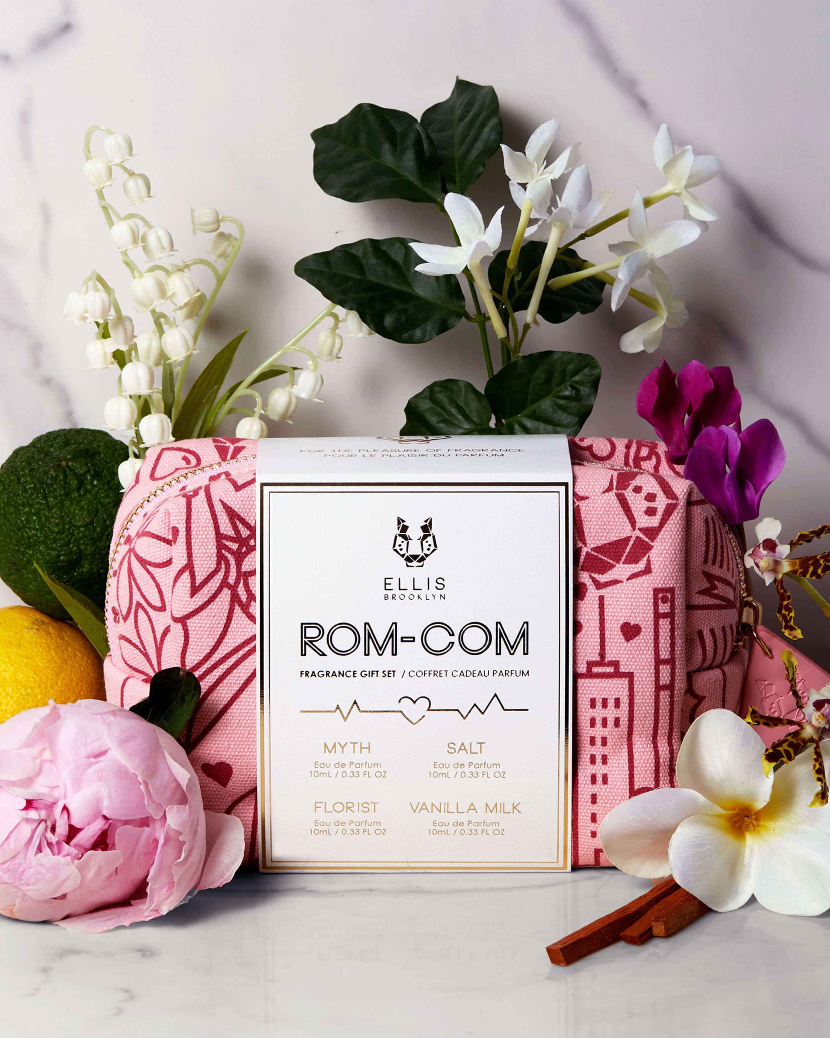 Rom Com Fragrance Gift Set for Women - Romantic Comedy Inspired Perfume Collection - Perfect for Birthdays, Anniversaries & Valentine's Day Gifts