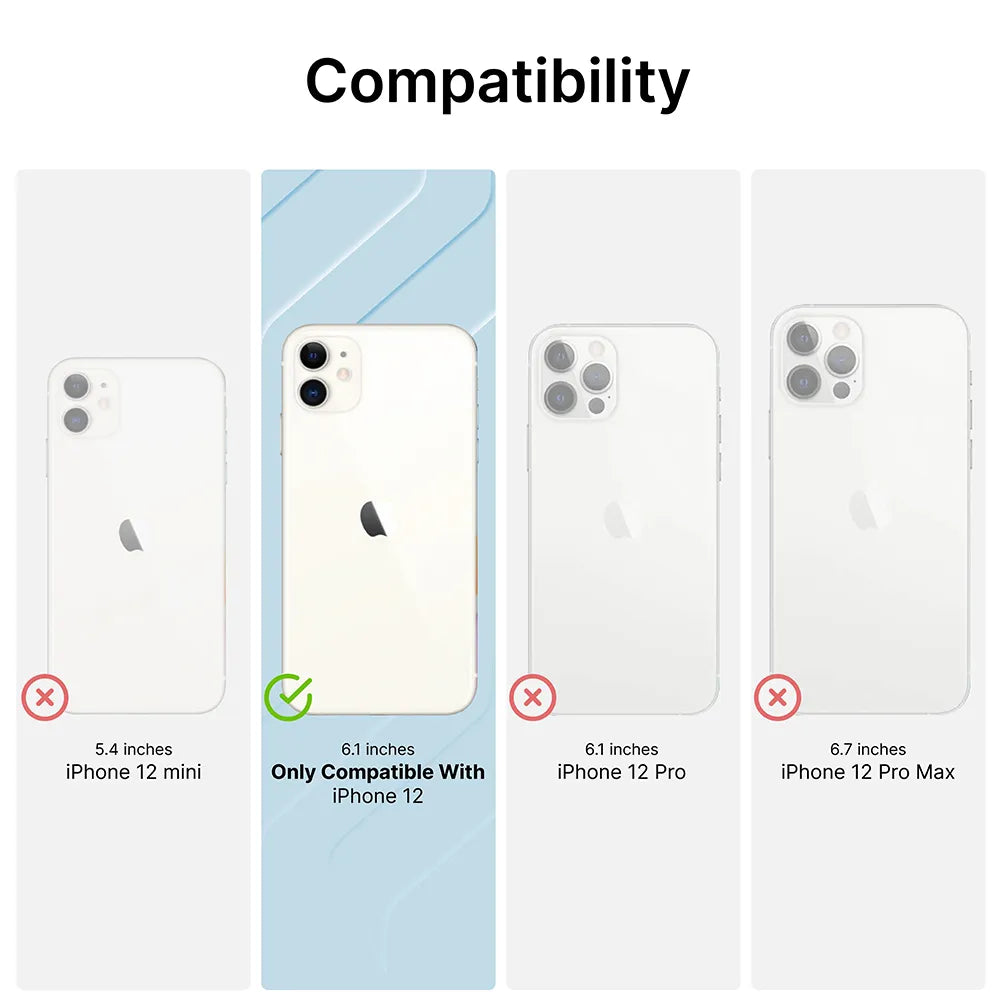 iPhone 12 Waterproof Case - Shockproof & Dustproof Full Protection for Swimming, Beach & Outdoor Activities