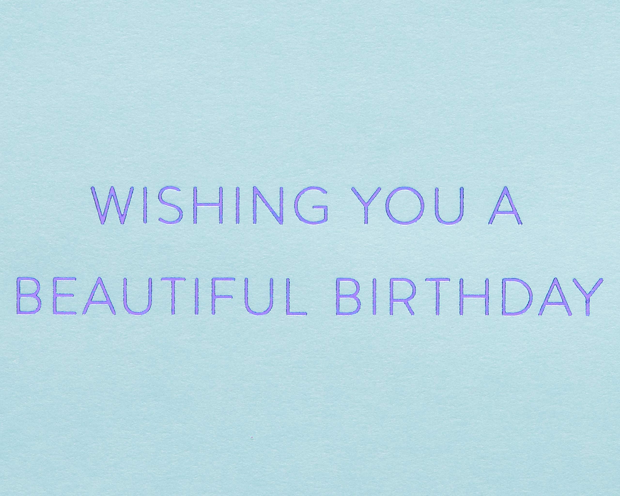 Elegant Papyrus Birthday Card for Women - Beautiful Floral Design for Wishes & Celebrations - Perfect for Gifts, Parties & Special Occasions