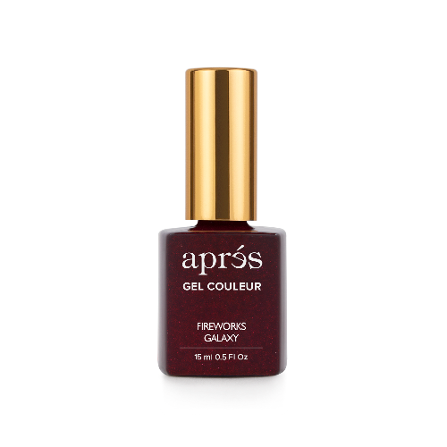 Apres Gel-X Nail Extension Kit - G04 Fireworks Galaxy | Long-Lasting Soak Off Gel Polish for Salon & DIY Manicures | Perfect for Parties, Weddings & Special Occasions
