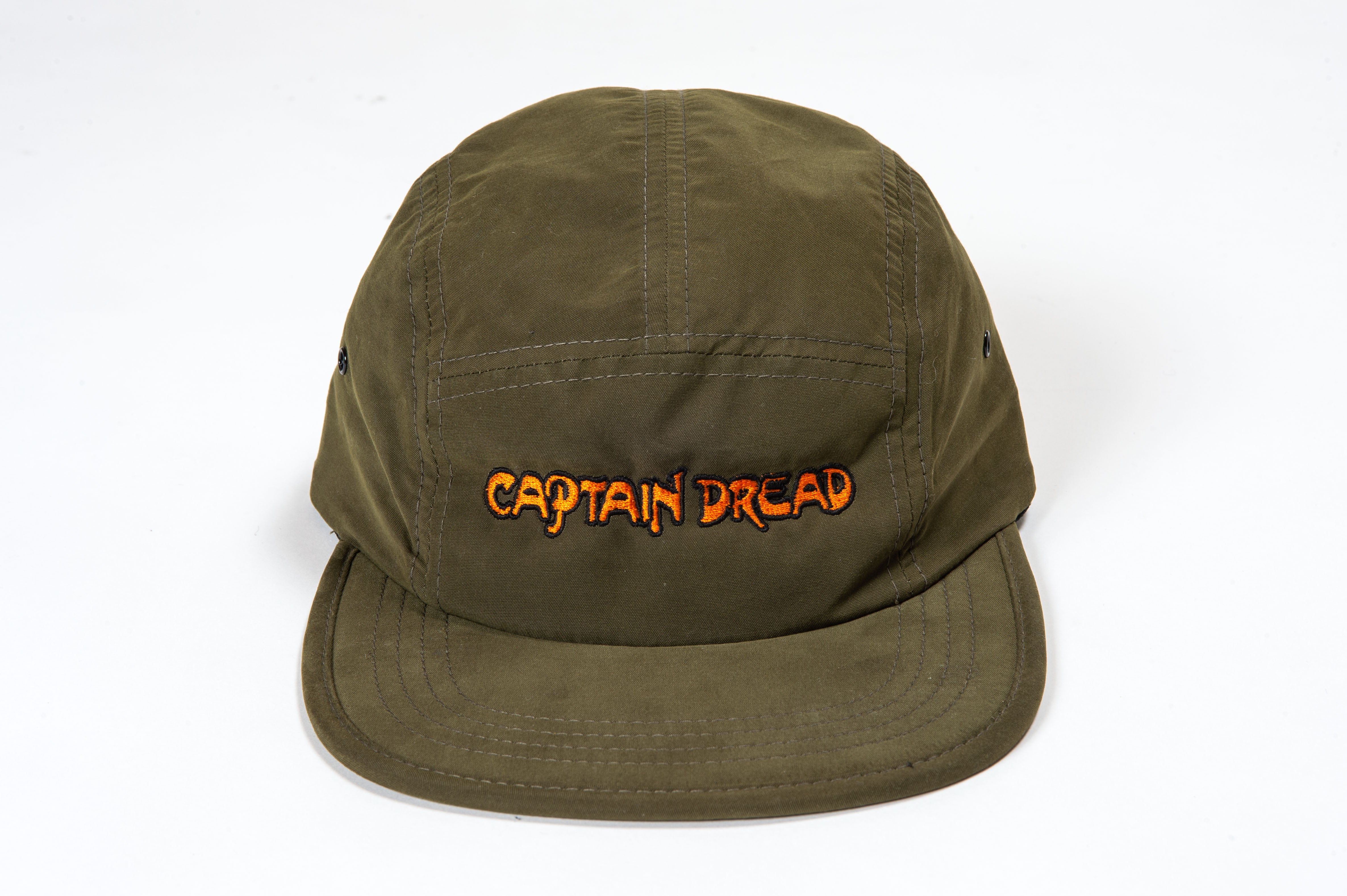 MIDFLD x CITY BOYS FC Captain Dread 5-Panel Snapback Hat - Buck/Orange Colorway - Perfect for Streetwear, Soccer Fans & Urban Fashion Enthusiasts