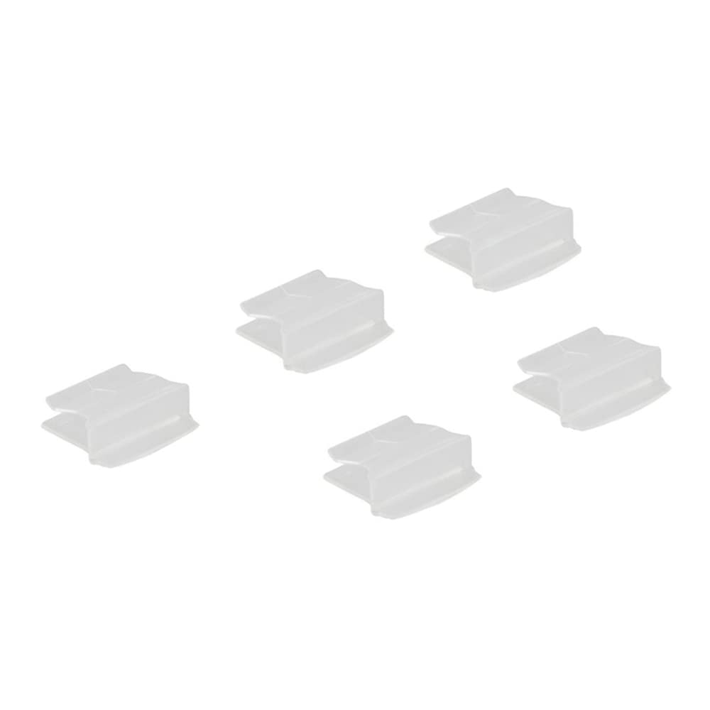 Heathrow 120654 Clear Slide Folder Clasp - 100 Pack | Organize Documents, Photos & Office Supplies | Perfect for Filing, School Projects & Office Organization