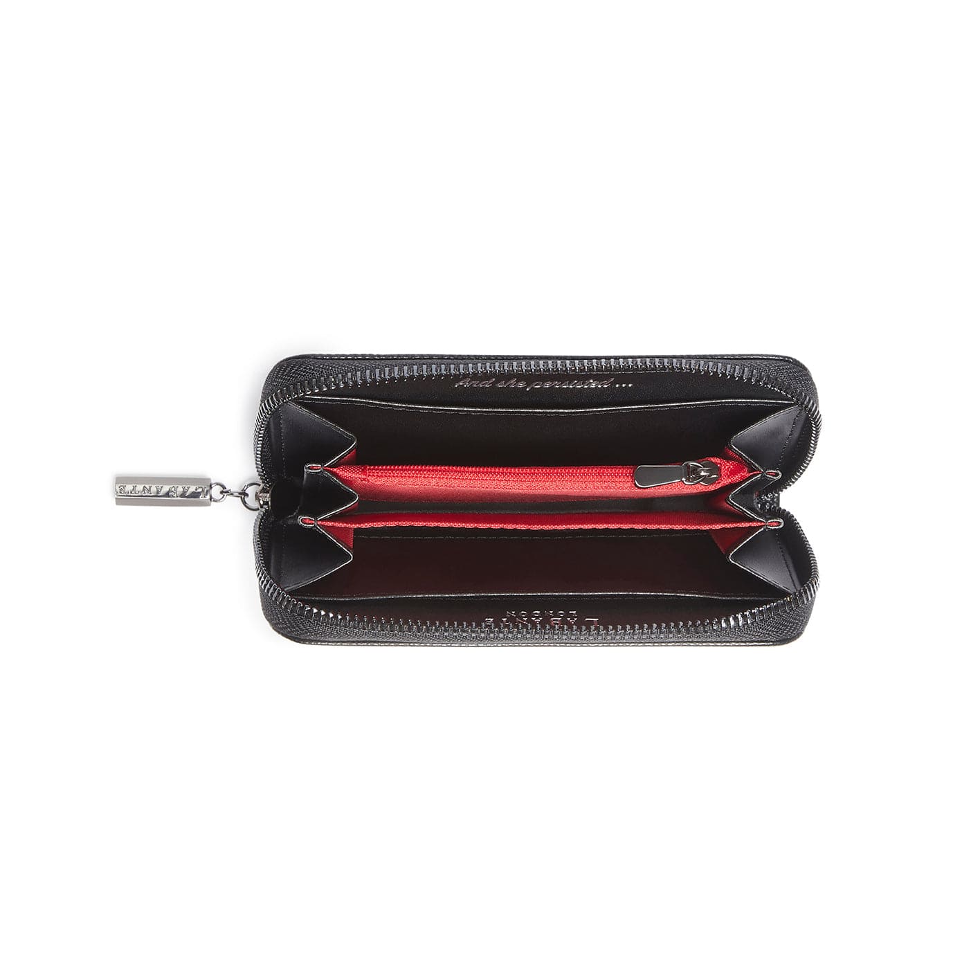 Ellen Vegan Leather Zip Around Wallet for Women - Stylish RFID Blocking Clutch Purse with Multiple Card Slots - Perfect for Travel, Work, and Everyday Use (Black)