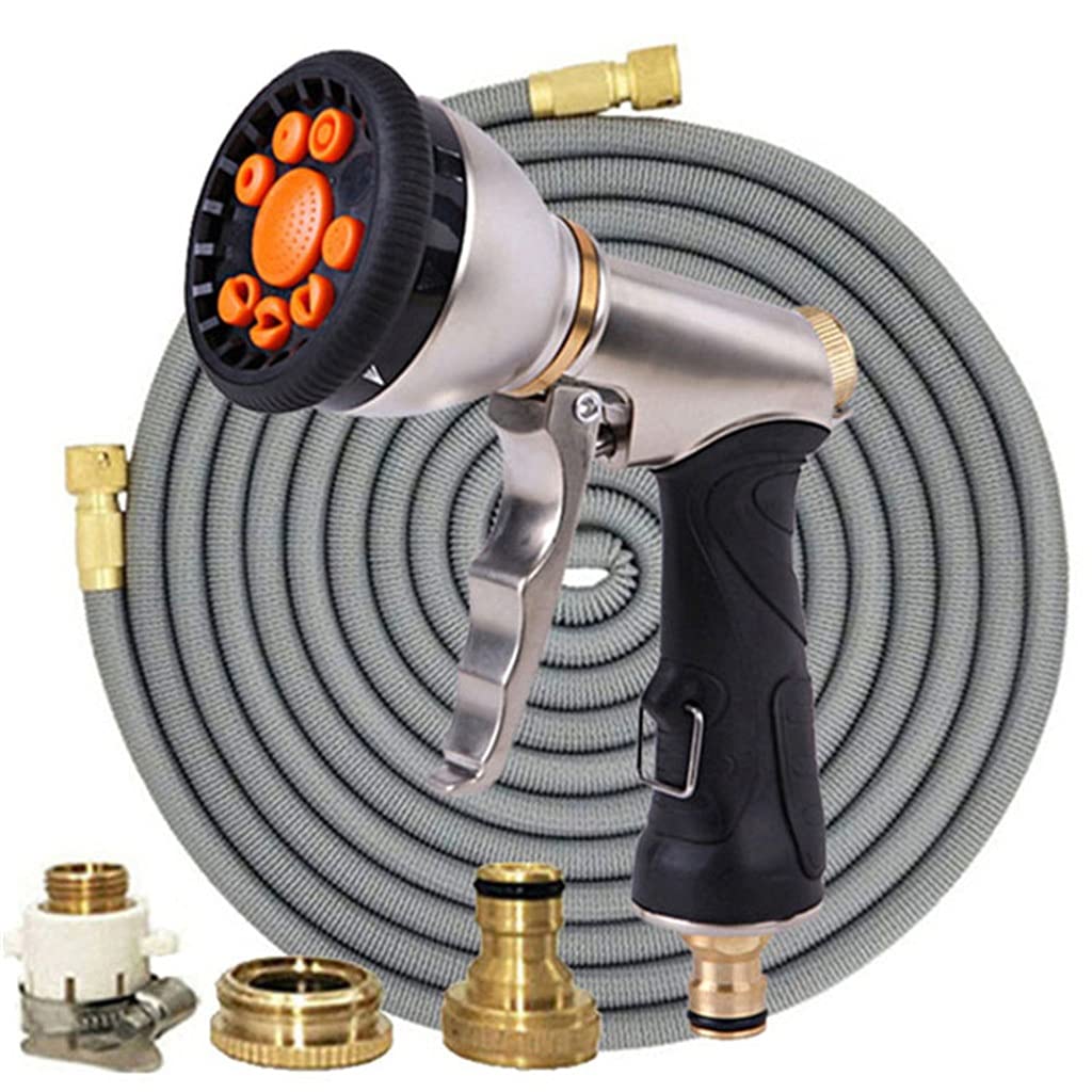Magic Telescopic Garden Watering Hose - High Pressure Expandable Car Wash Hose (75ft/22.5M) for Outdoor Cleaning, Lawn Care & Vehicle Washing | Durable & Flexible Water Spray Gun
