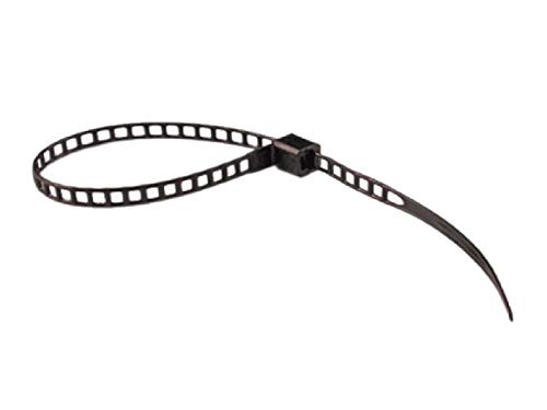 Kable Kontrol 11-Inch Black Nylon 6-6 Cable Ties - 40 Lbs Tensile Strength, 1000 Pcs/Pack - Strong Flexible Wire Wraps for Cable Management, Home Office, Electronics & DIY Projects