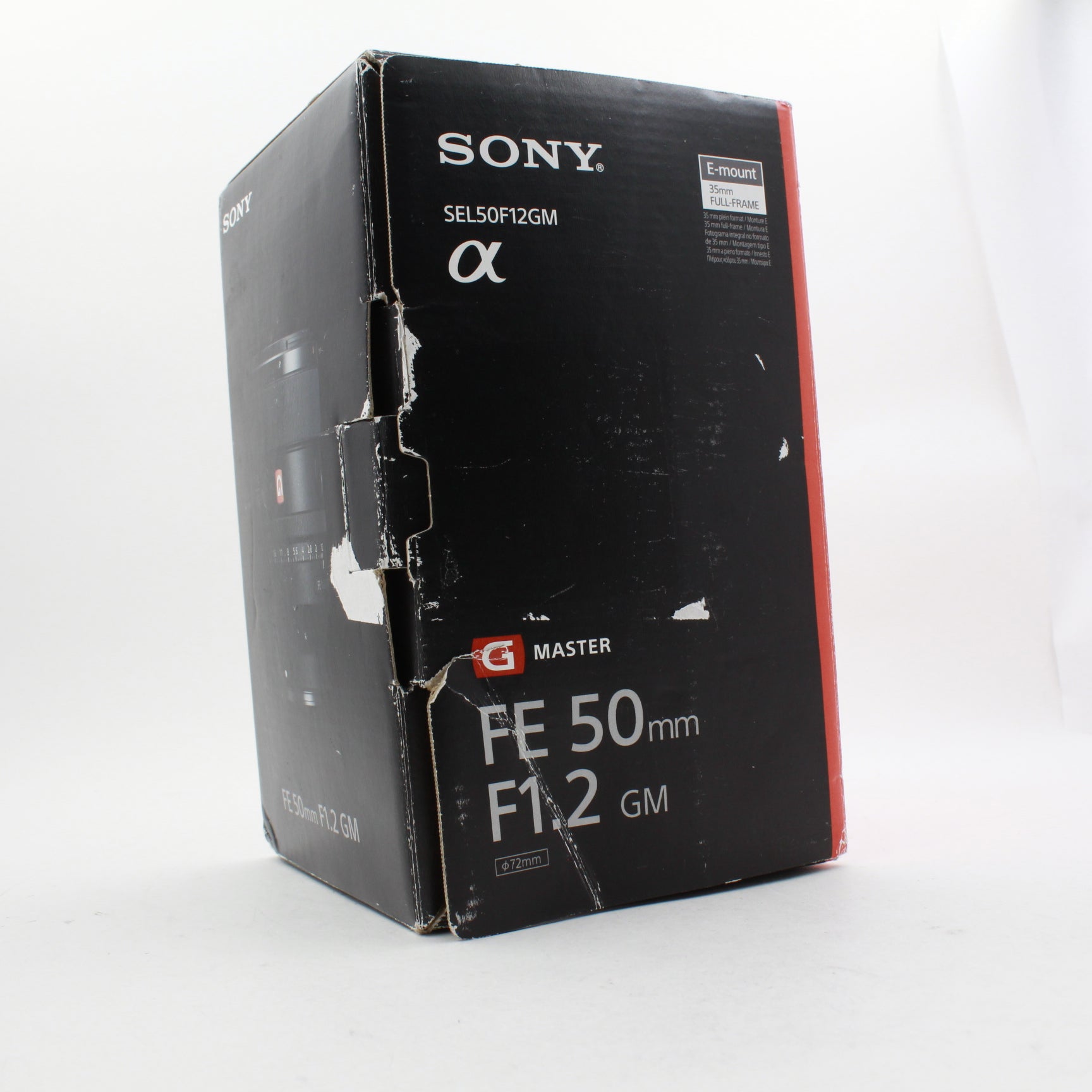 Open Box Excellent Condition Sony FE 50mm f/1.2 GM Lens - Premium Portrait & Low-Light Photography for Professionals