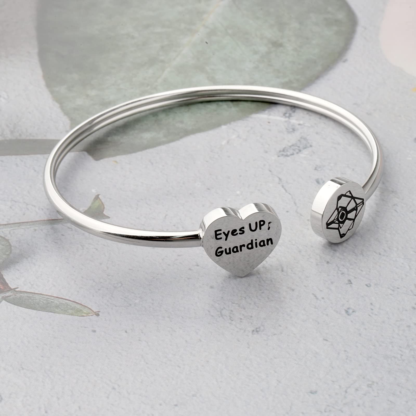 ENSIANTH Guardian Bracelet with LED Light - Stylish Charm Gift for Gamers - Perfect for Gaming Sessions, Cosplay & Nighttime Safety