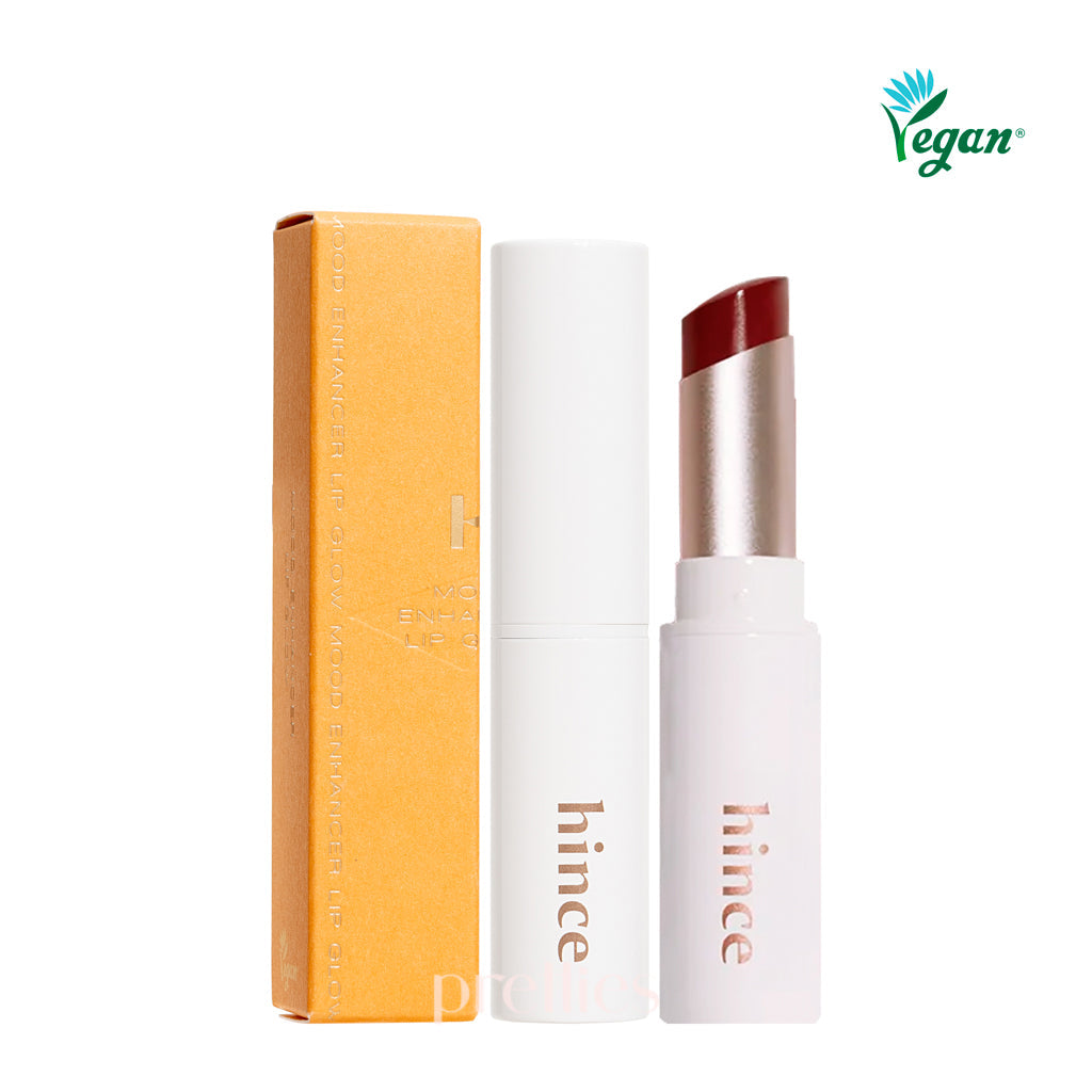 Hince Mood Enhancer Lip Glow - 5.5g Hydrating Lip Balm (#LW005 Impassioned) for Soft, Shiny Lips | Perfect for Daily Wear & Special Occasions