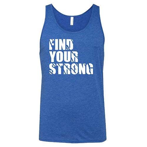 Premium Unisex Strong Shirt - Comfortable & Durable Cotton T-Shirt for Gym, Workout & Casual Wear | Find Your Strong