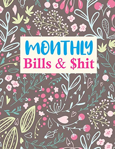 Trendy Undated Monthly Budget Planner - Personal & Business Finance Tracker for Home & Office Use