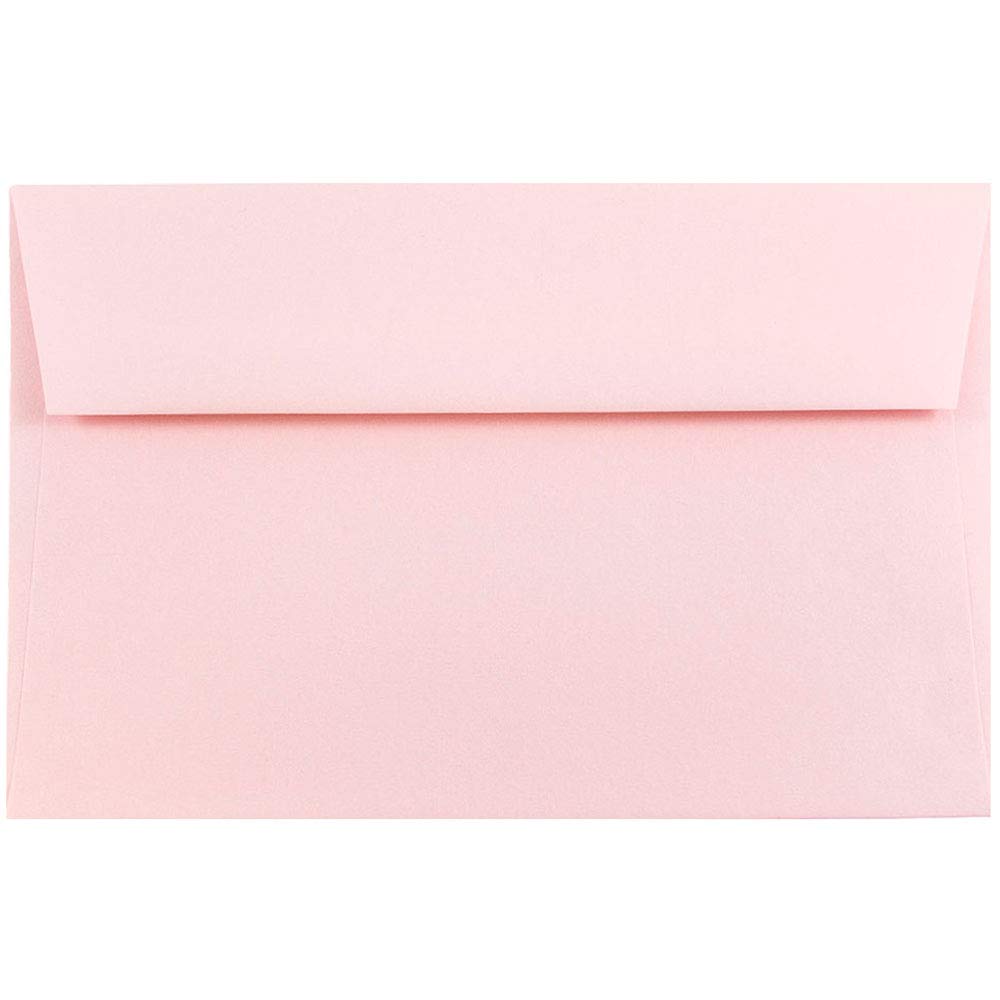 Premium A9 Invitation Envelopes 5.75x8.75 - Baby Pink (500pk) for Weddings & Events