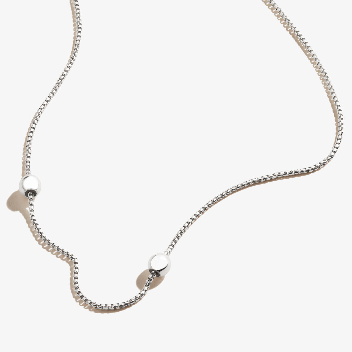 Adjustable Length Flat Chain Necklace for Women - Minimalist Layering Jewelry - Perfect for Everyday Wear, Office & Date Night