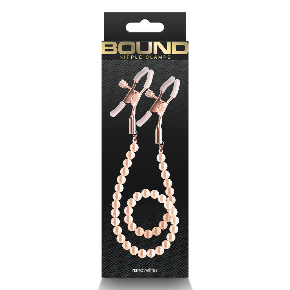 Sensitive Pearl Chain Nipple Clamps - Adjustable & Comfortable for Couples Play, BDSM, and Sensual Exploration - Perfect for Roleplay, Foreplay, and Spicing Up Your Intimate Moments