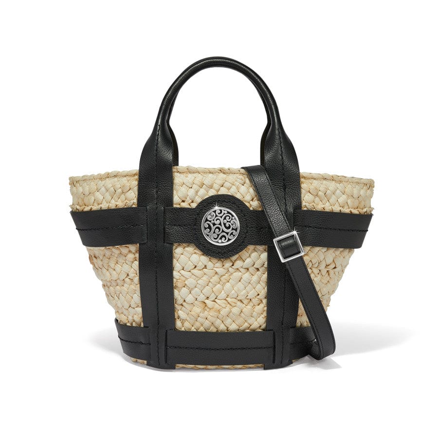 Aria Medium Straw Tote Bag - Natural Woven Beach Tote for Women | Perfect for Summer Vacation, Picnic, Shopping & Beach Day Essentials