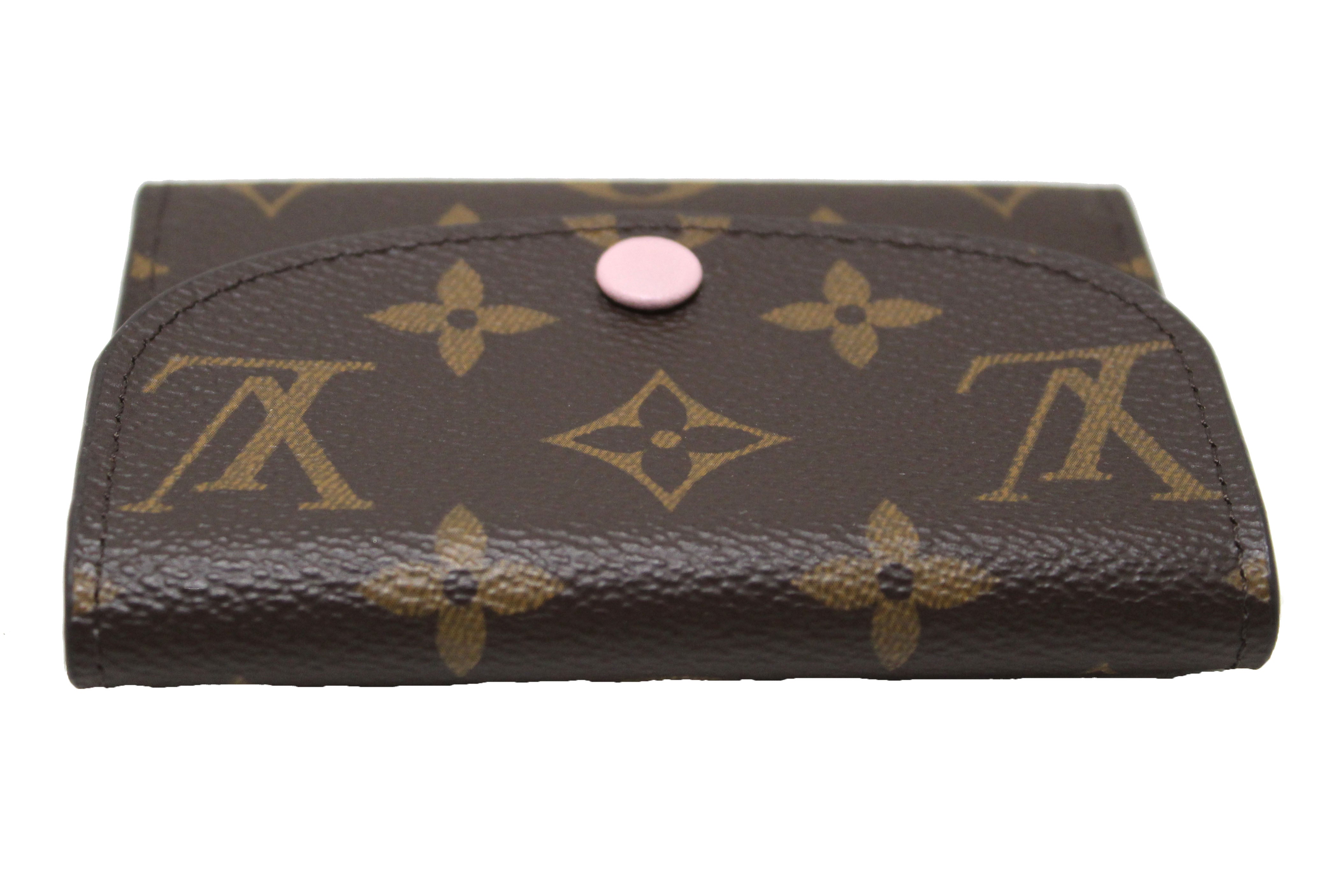 Authentic Louis Vuitton Monogram Rosalie Coin Purse & Wallet - Compact Luxury Organizer for Cards, Cash, and Coins | Perfect for Everyday Use, Travel, and Gift Giving