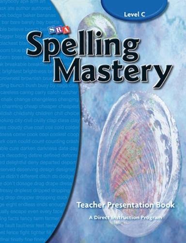 Spelling Mastery Level C Teacher Materials - Complete Classroom Curriculum for Elementary Spelling Instruction | Perfect for Homeschooling & Literacy Centers