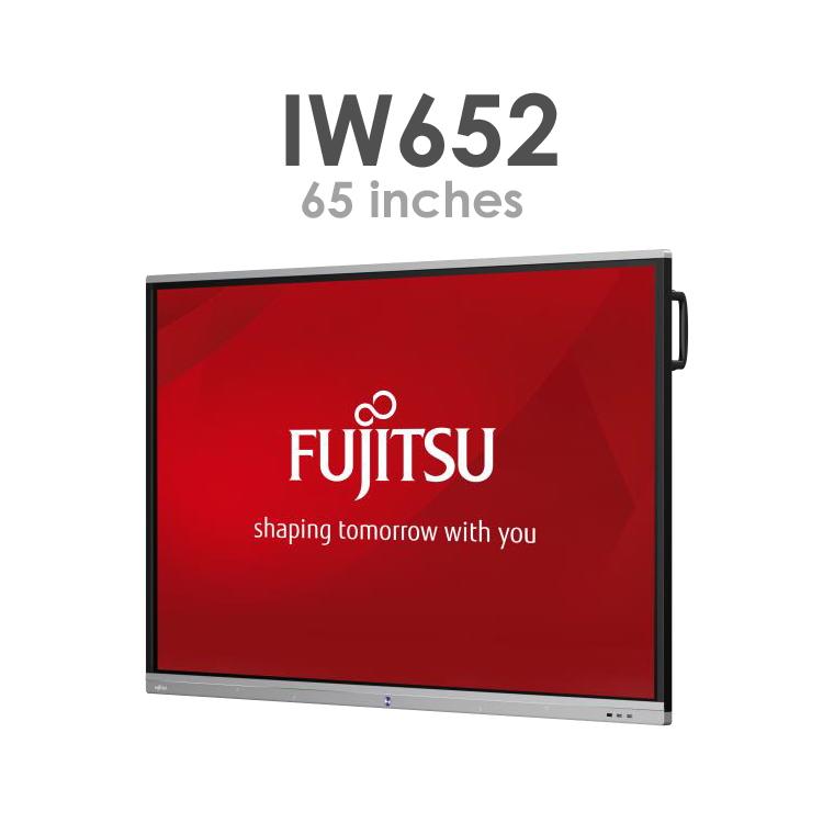 Fujitsu 65-inch 4K UHD Interactive Touch Screen Panel IW652 - Perfect for Classrooms, Boardrooms, and Digital Signage