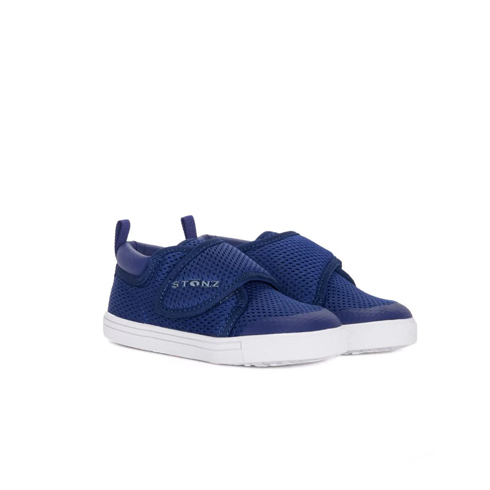 Stonz Navy Cruiser Toddler Shoes - Waterproof & Lightweight for Boys & Girls - Perfect for Outdoor Play, Walking & Everyday Adventures