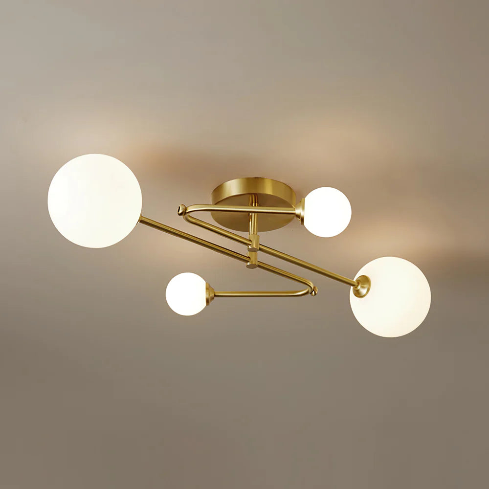 Modern Rong Head Ceiling Lamp - Stylish LED Chandelier Light Fixture for Living Room, Bedroom, Dining Room - Perfect for Home Decor and Ambient Lighting