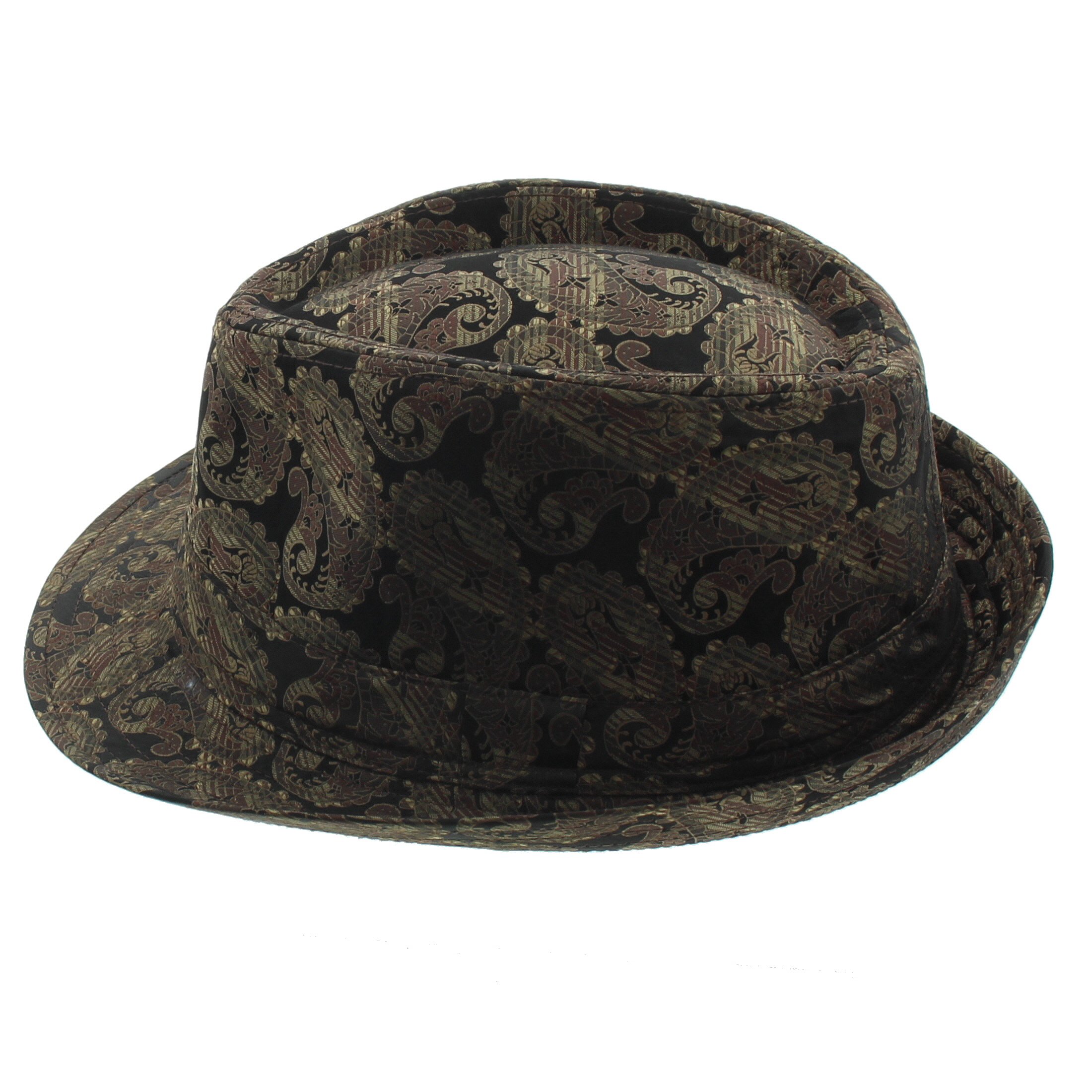 Milani Paisley Fedora Hat - Stylish Summer & Beach Wear