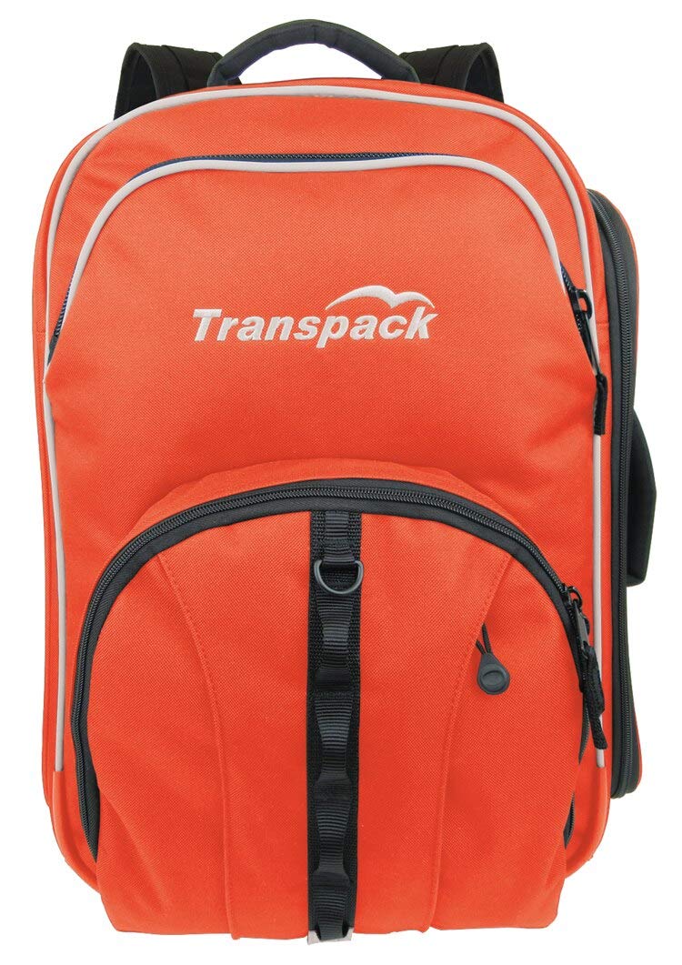 Transpack Boot Slinger Pro Pack - Waterproof Snow Boot Bag with Shoulder Strap, Orange/Silver (1321-15) - Perfect for Skiing, Snowboarding & Winter Travel Accessories