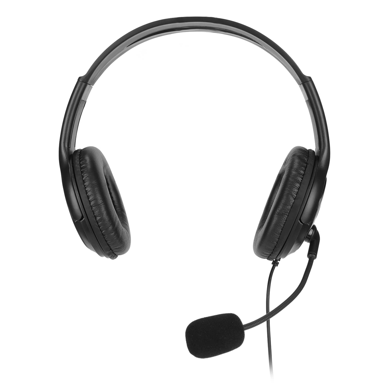 Black and Blue Stereo Gaming Headset with Microphone - 3.5mm Noise Cancelling Headphones for PC, Comfortable for Long Gaming Sessions - Perfect for Esports, Streaming & Online Multiplayer Games