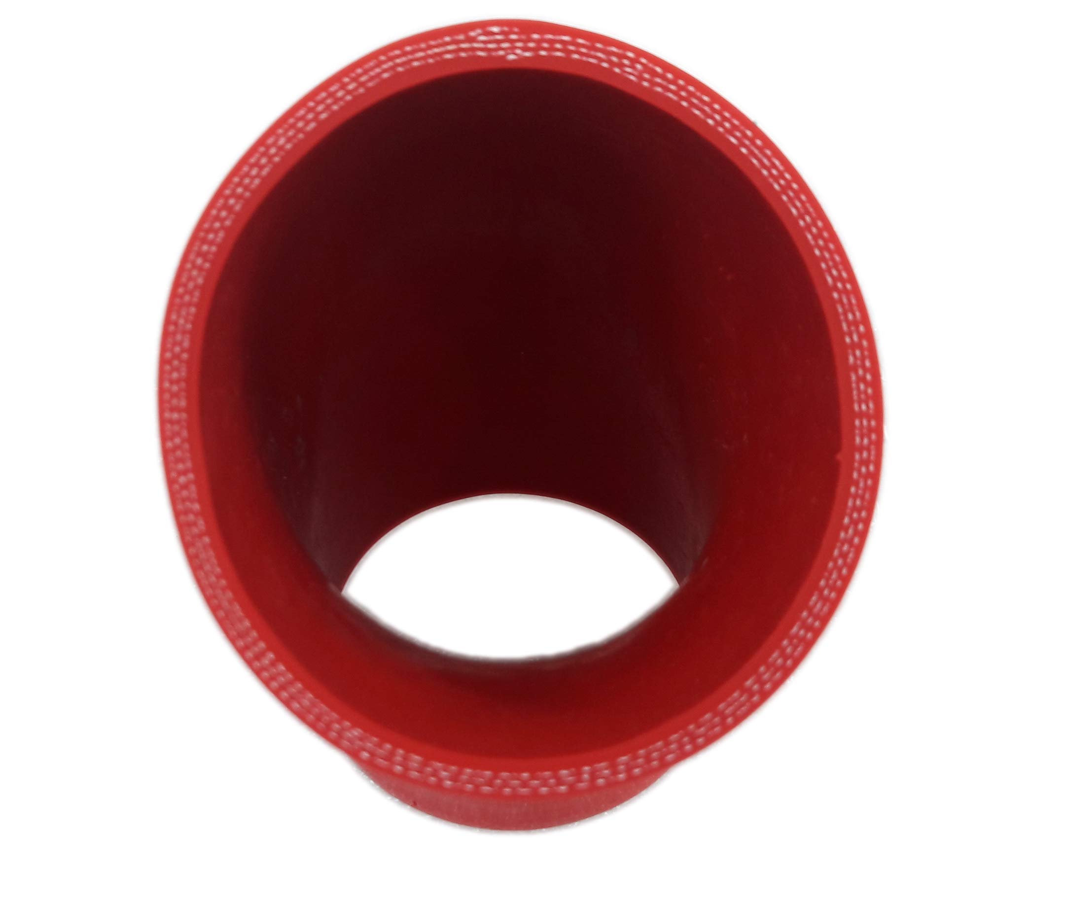 45 Degree Red 4-Ply Silicone 3