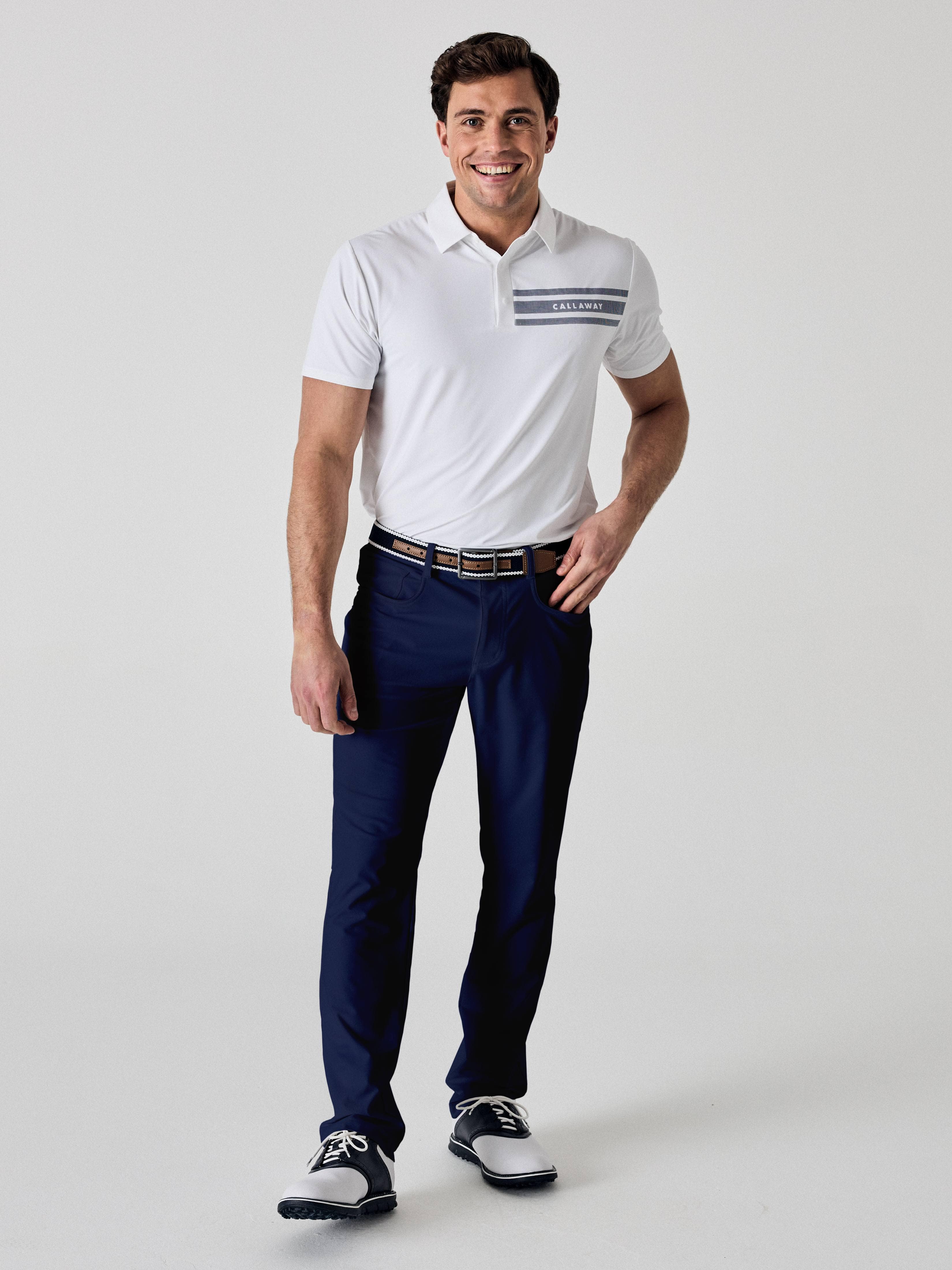 Callaway Legacy Collection™ Men's Pull-On Flat Front Golf Pants - Comfortable & Stretchable for Golfing & Casual Wear