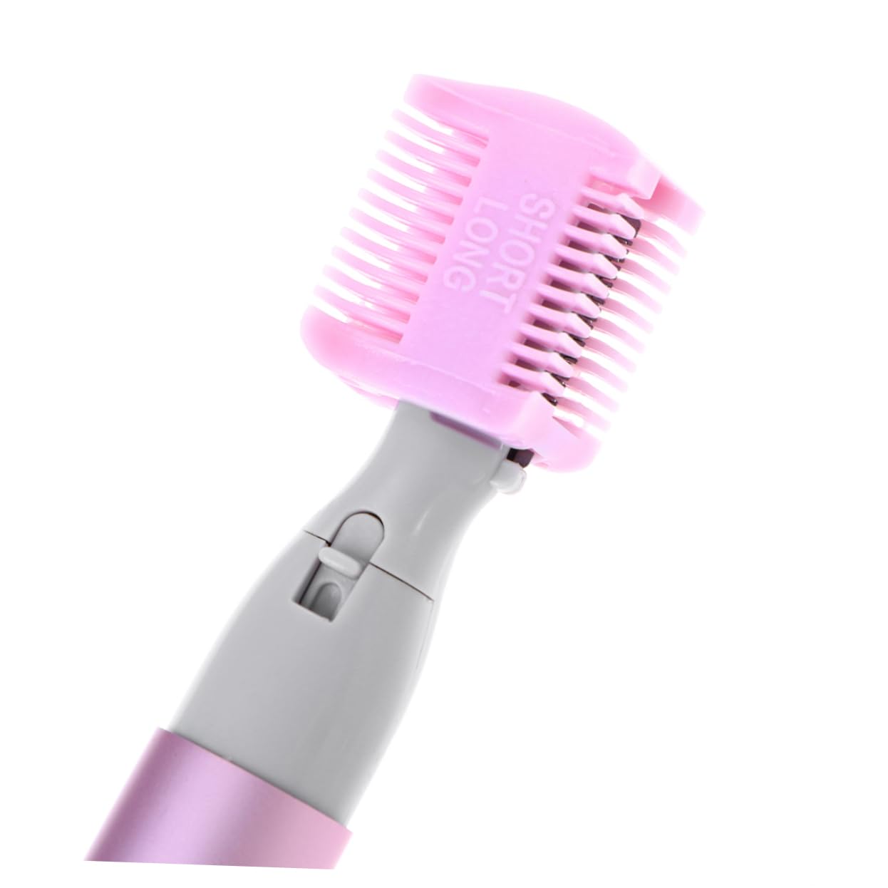 Portable Electric Eyebrow Razor for Women - Battery Operated Micro Trimmer & Facial Hair Remover | Pink Body Hair Shaver for Eyebrows, Face & Bikini Line | Perfect for Travel, Home & Salon Use