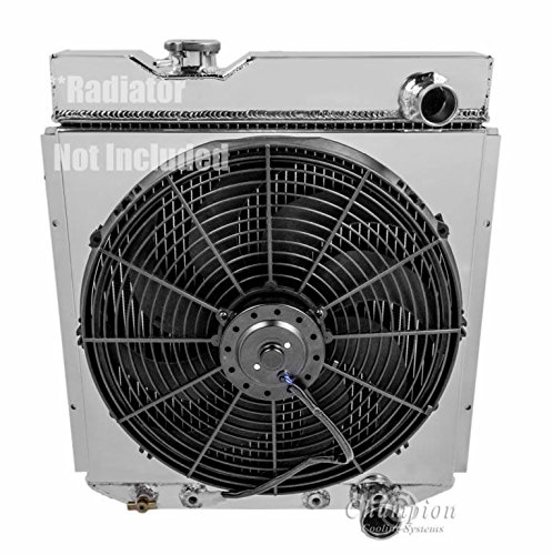 Aluminum Radiator Shroud & 16