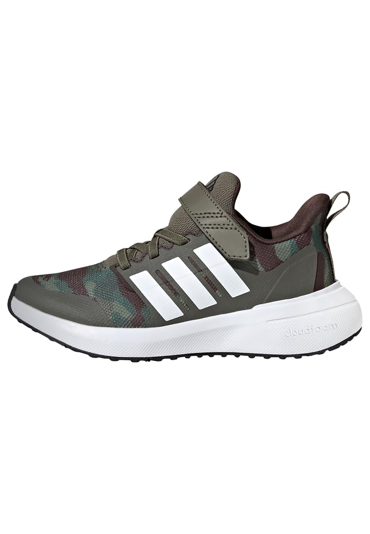 Adidas Kids Boys Fortarun 2.0 K Running Sneakers - Lightweight Athletic Shoes for Boys, Breathable Mesh Blue Running Shoes for Kids, Perfect for School, Sports & Daily Activities