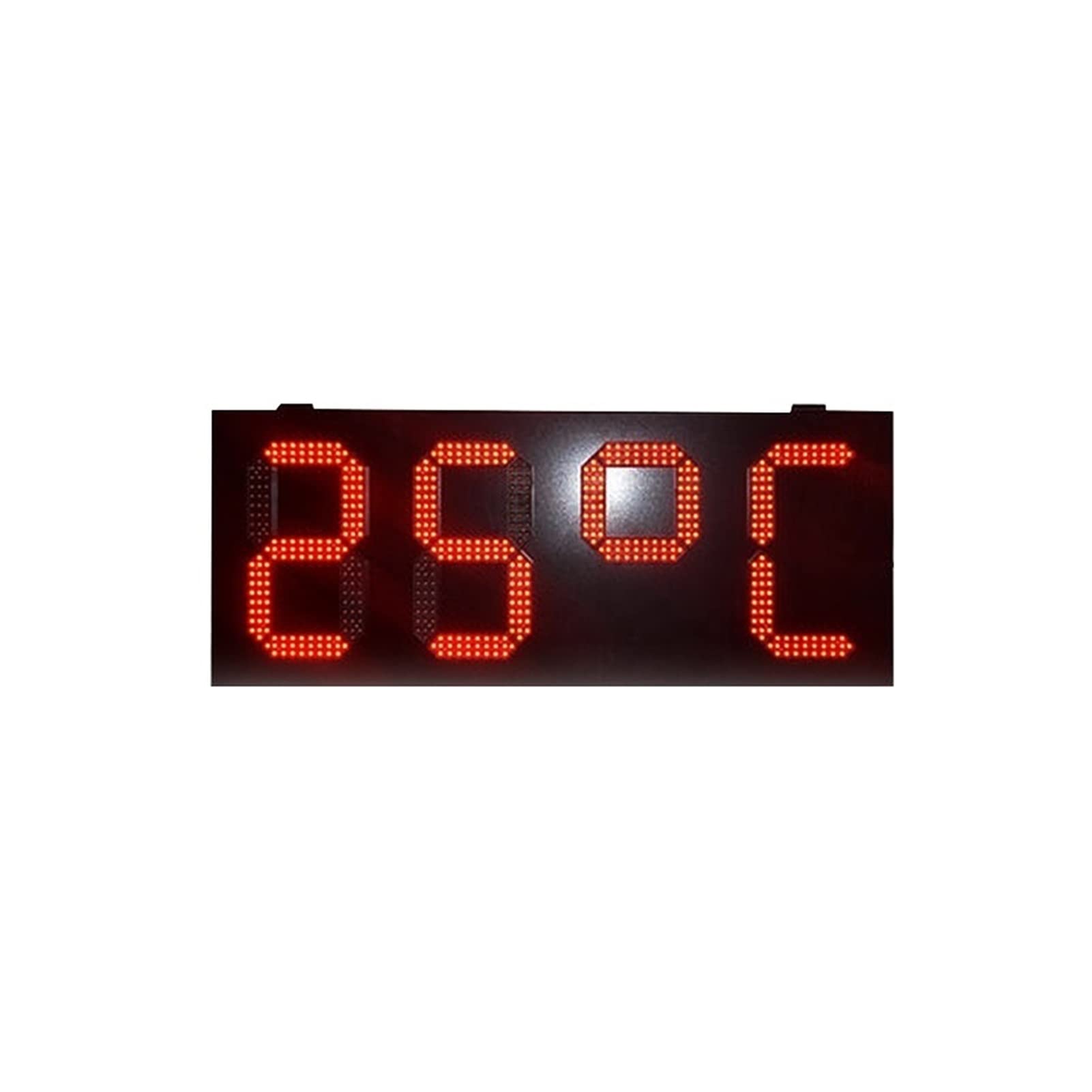 10 Inch DONCK Workout Timer - 3-Digit 888 Red Outdoor LED Countdown Clock - Waterproof Gym Timer for Home & Outdoor Fitness - Perfect for CrossFit, HIIT, and Boxing Training (12 Inch Time Screen)